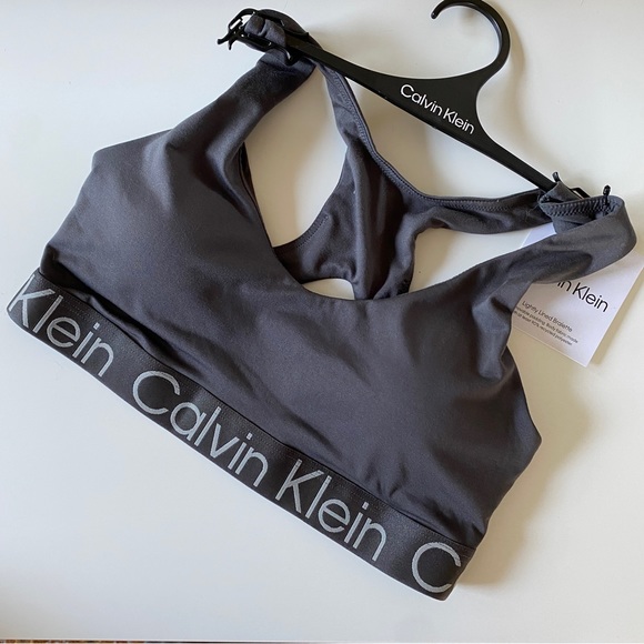 Calvin Klein wide band bralette & 3-pack thong - Picture 2 of 6